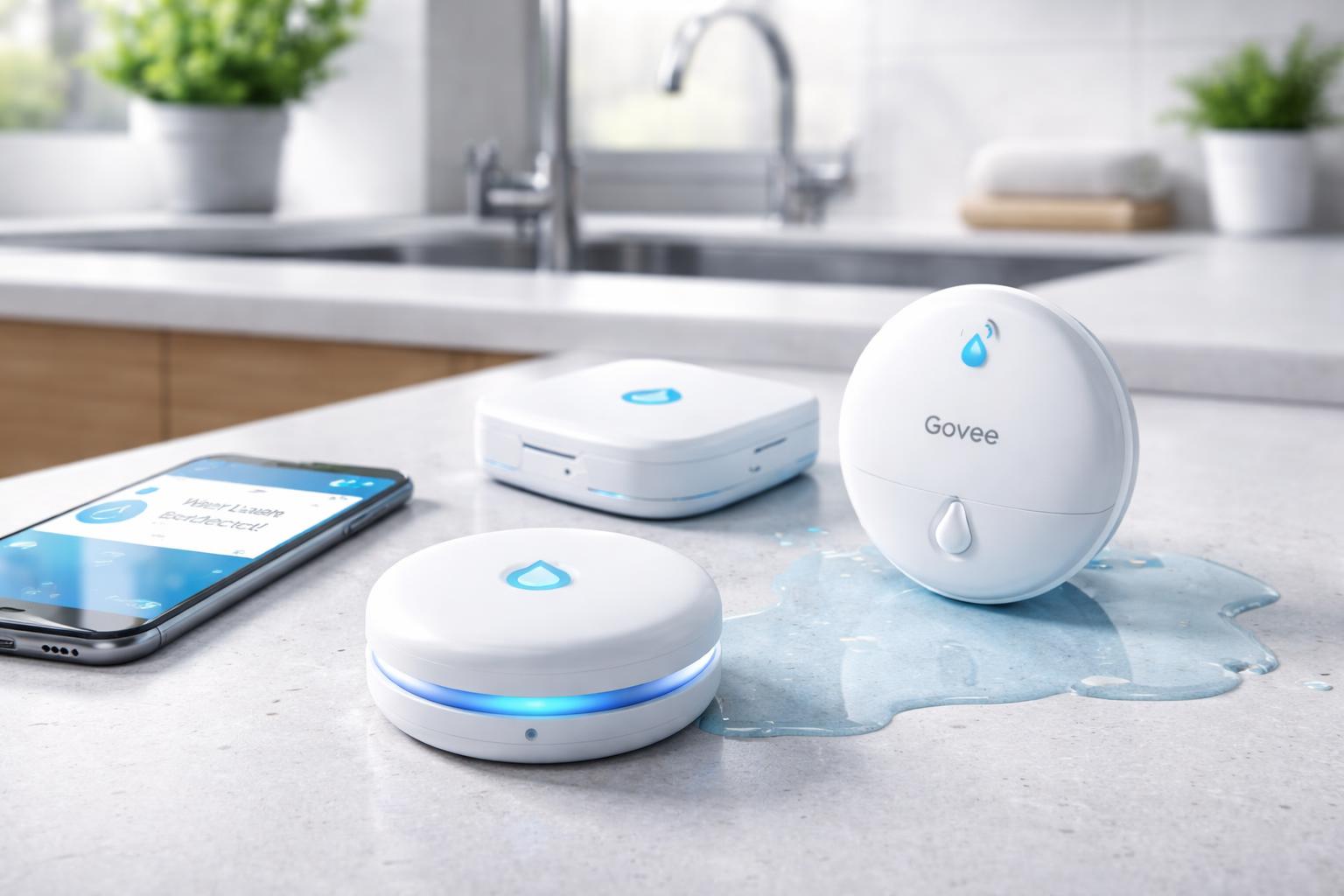 Best No-Subscription Water Leak Detectors (2026): Govee, Aqara &amp; YoLink Compared