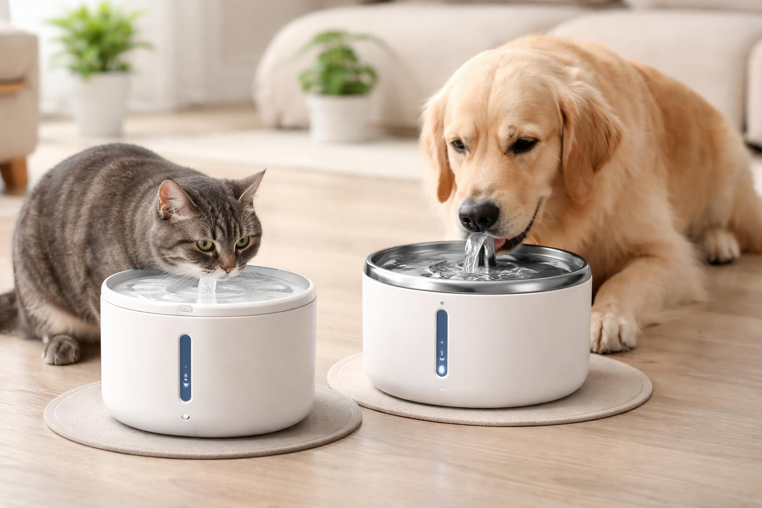 Smart Water Fountains for Cats and Dogs: Which One Is Actually Quiet?