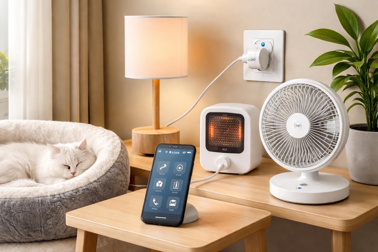 How to Use Smart Plugs to Automate Your Pet's Lamp, Fan and Heater
