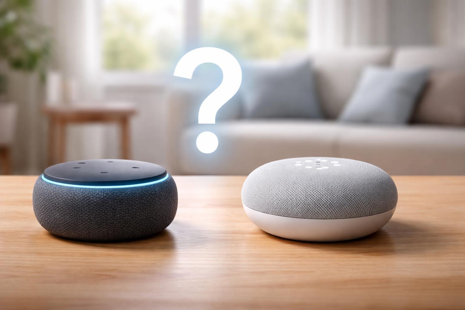 Amazon Echo Dot vs Google Nest Mini: Which Is Better for Beginners?
