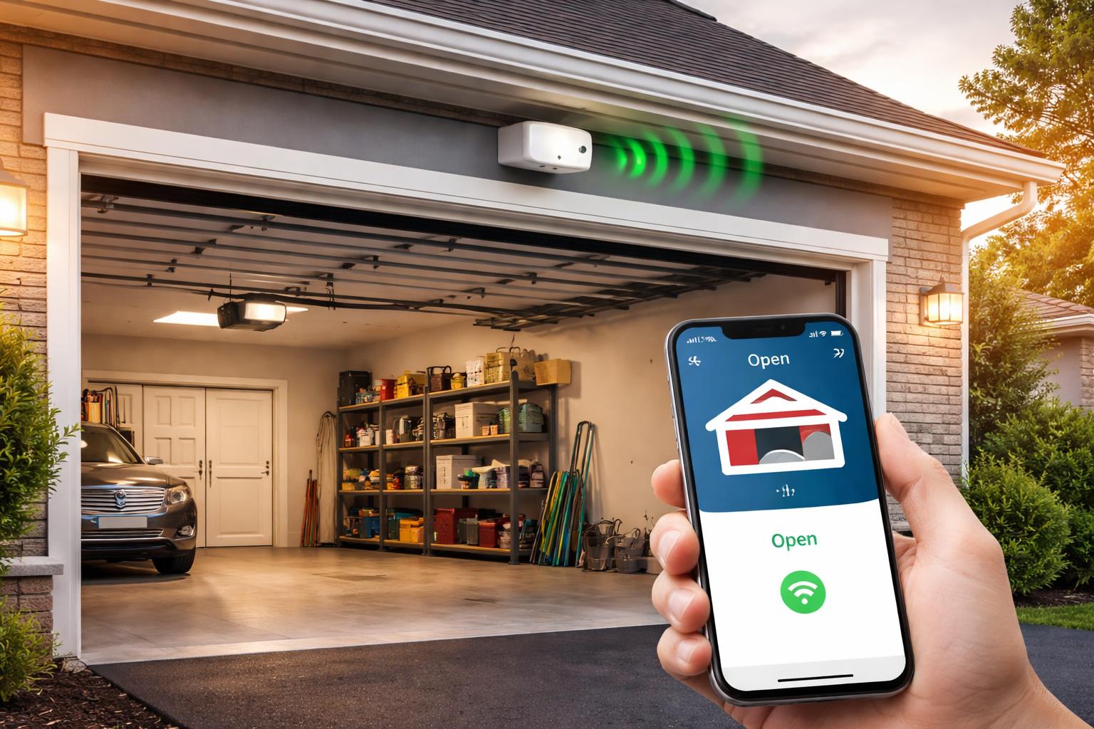 Did I Leave the Garage Open? How Smart Garage Sensors Fix That Forever
