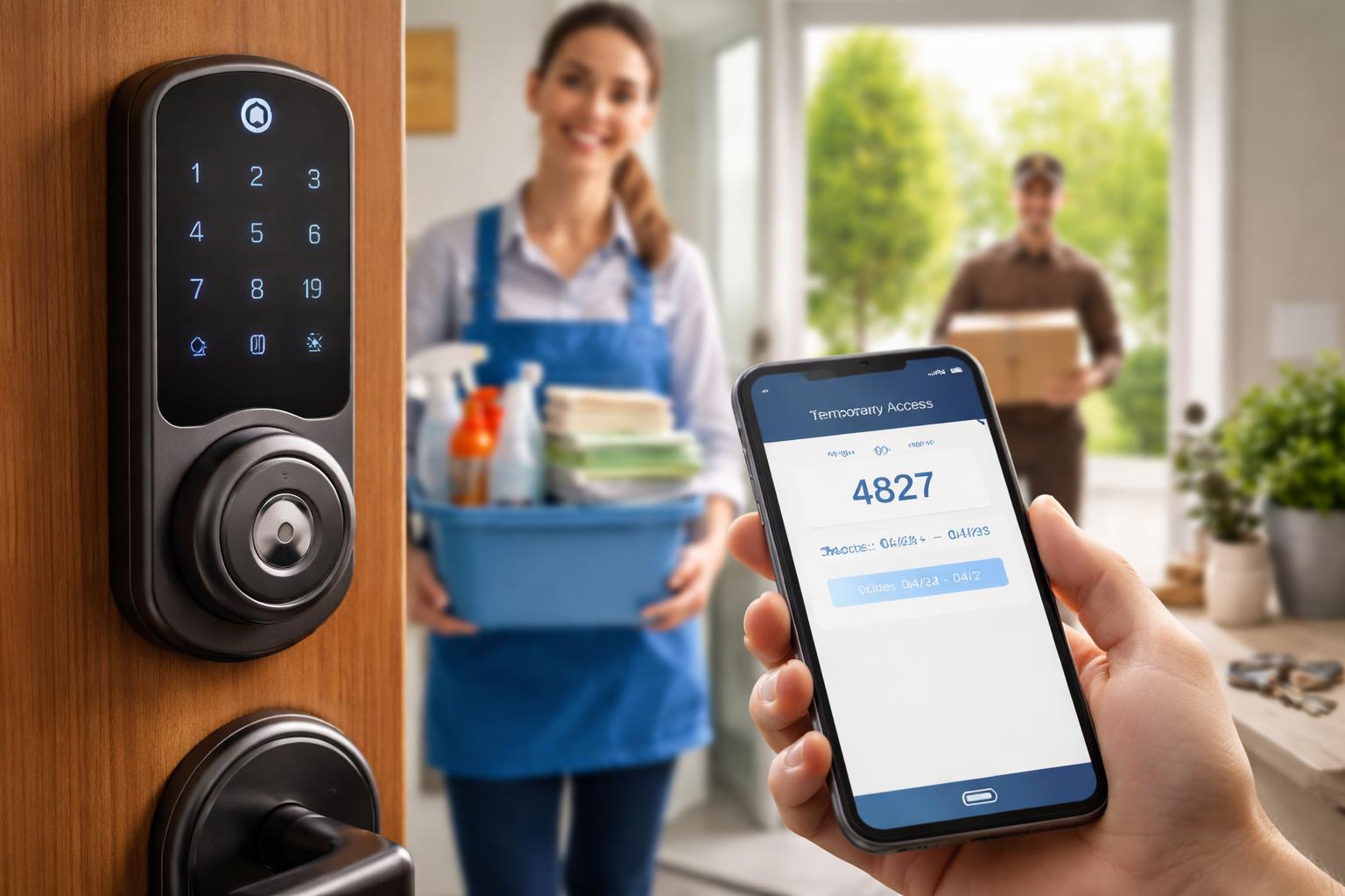 How to Set Up Temporary Smart Lock Codes for Guests, Cleaners and Deliveries