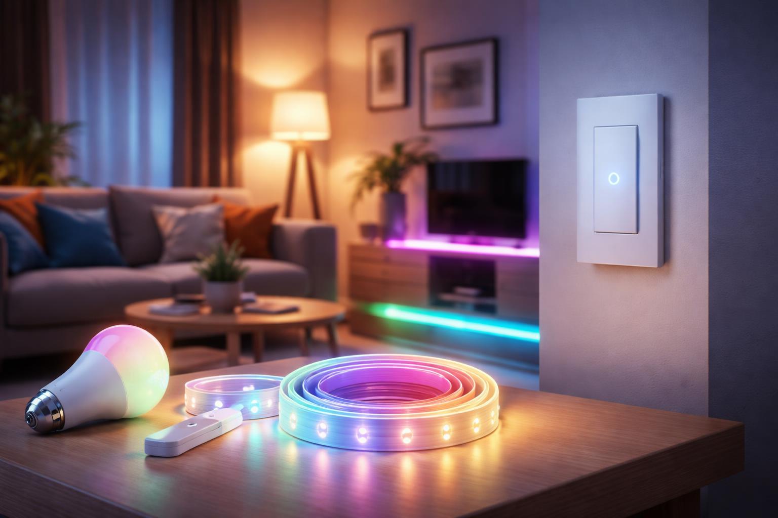 Transform Your Apartment Lighting: Smart Bulbs vs. Light Strips vs. Smart Switches