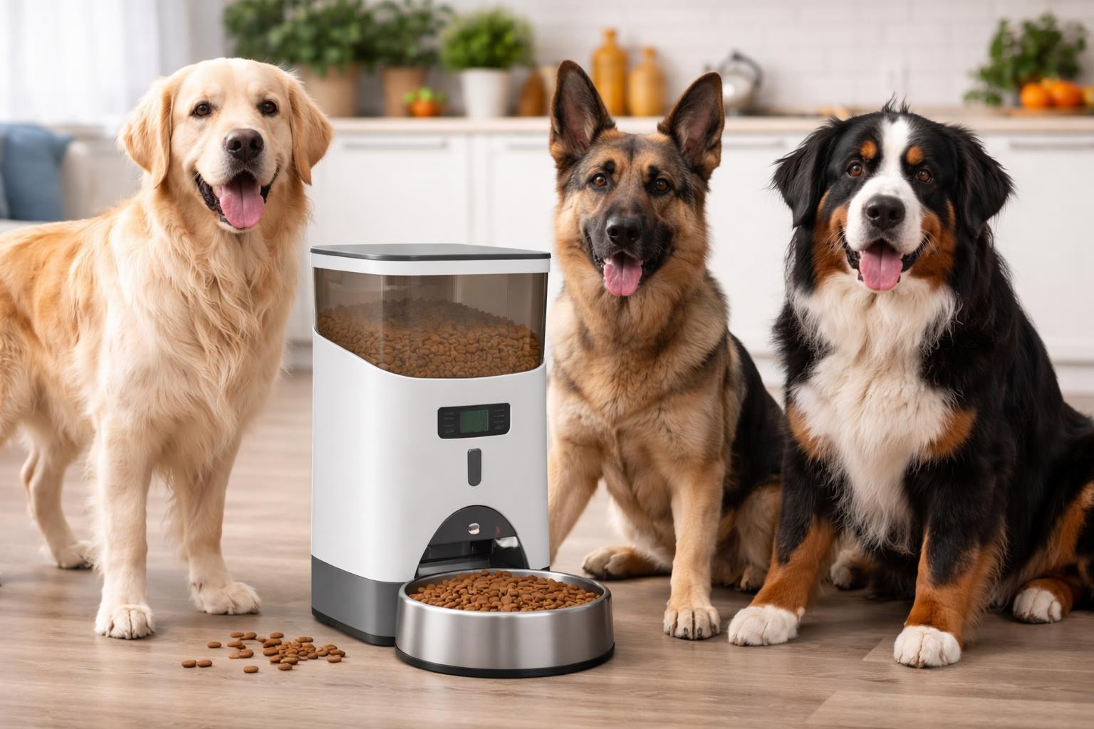 The 7 Best Automatic Dog Feeders for Large Breeds: Never Miss a Meal Again
