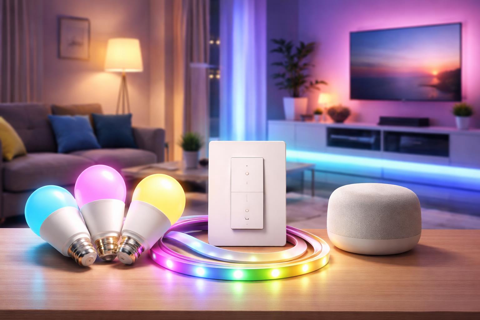 Best Smart Lights for Google Home Apartments: Top Bulbs, Strips, and Switches