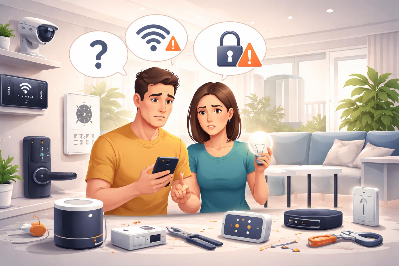 Common Smart Home Problems for Renters & Easy Solutions (Installation, Privacy, Wi-Fi)