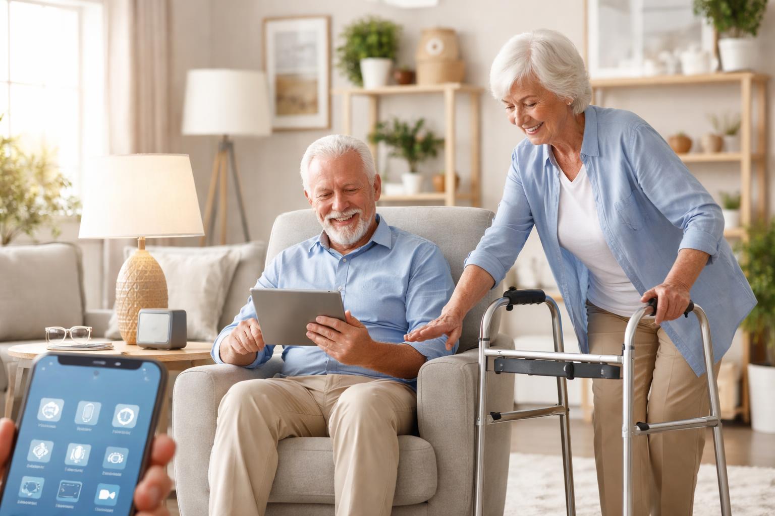 Effortless Living: Smart Home Devices for Seniors with Mobility Challenges