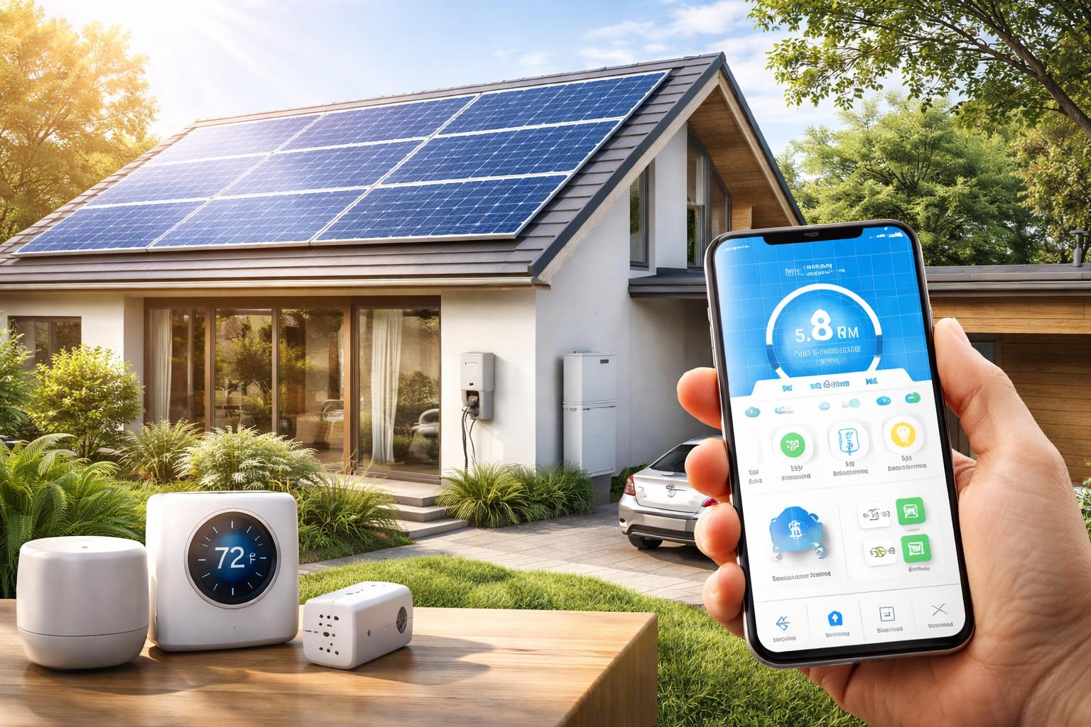 The Best Smart Home Devices to Optimize Energy Use with Solar Panels