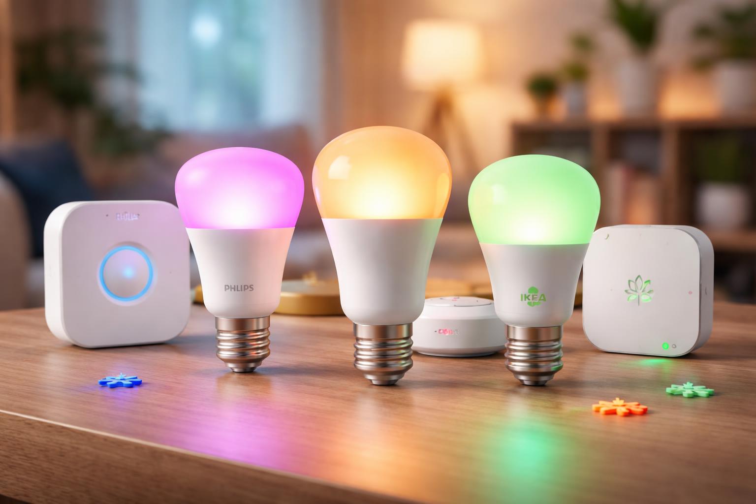 Best Matter Smart Bulbs: Philips Hue vs IKEA vs Nanoleaf (2026)